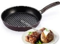Сковорода гриль c 5-тислойным алмазным покрытием Grill Pan HappyCall 28 см (3001-0025), Корея