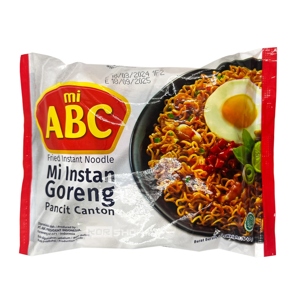 Лапша б/п со вкусом «Жареная лапша» Mi ABC (пакет), Индонезия, 70 г Лапша б/п со вкусом «Жареная лапша» Mi ABC (пакет), Индонезия, 70 г