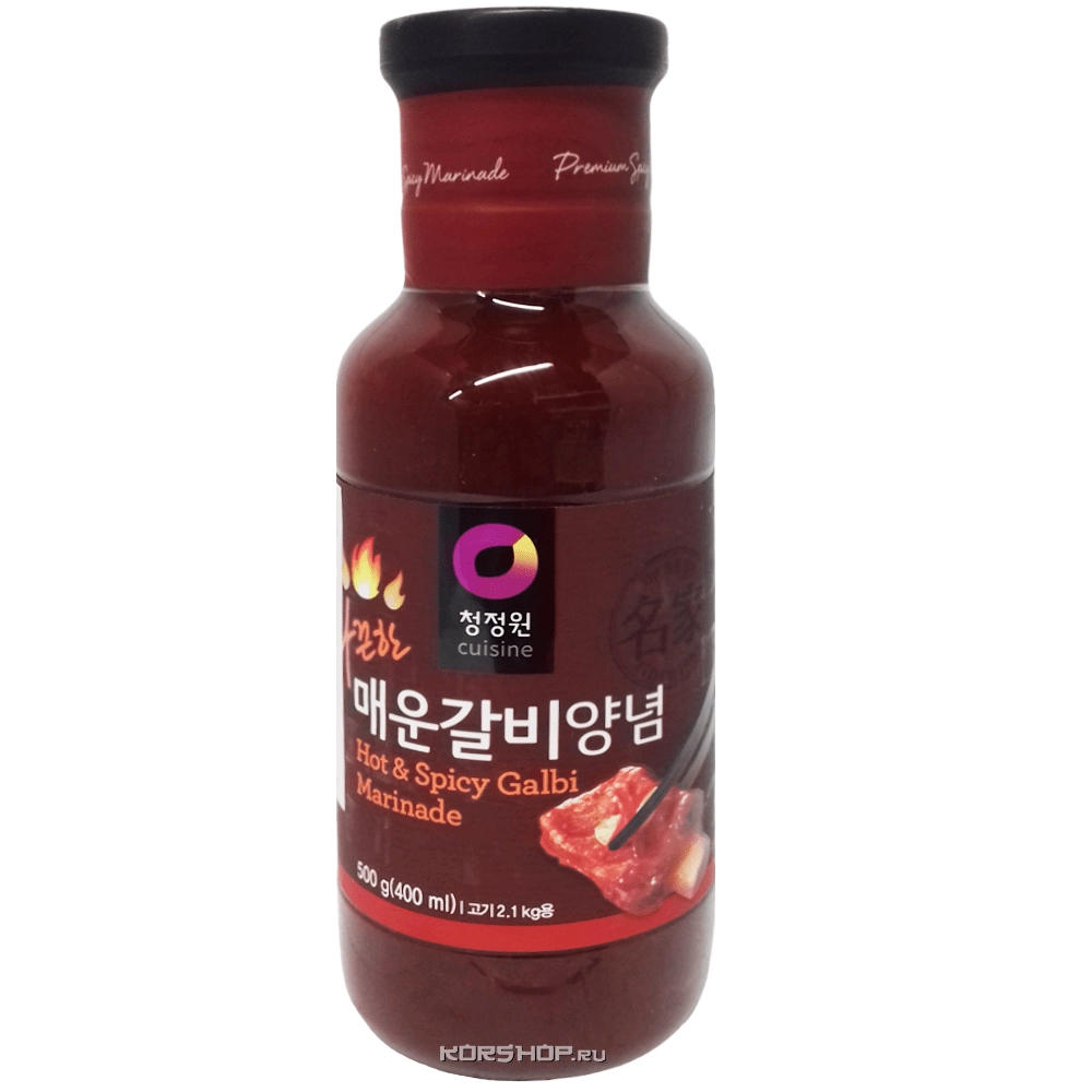 Остро-жгучий маринад Кальби Daesang, Корея, 500 г