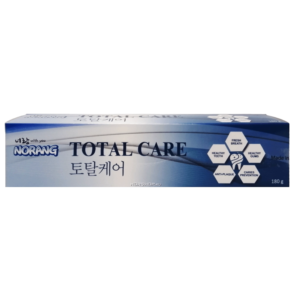 Зубная паста "Комплексный уход" Norang, Корея, 180 г Зубная паста "Комплексный уход" Norang, Корея, 180 г
