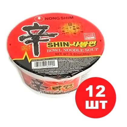 Лапша сублимированная "Шин Рамён" (В чашке) 1 кор. (86 г.х12 шт.) Лапша сублимированная "Шин Рамён" (В чашке) 1 кор. (86 г.х12 шт.)