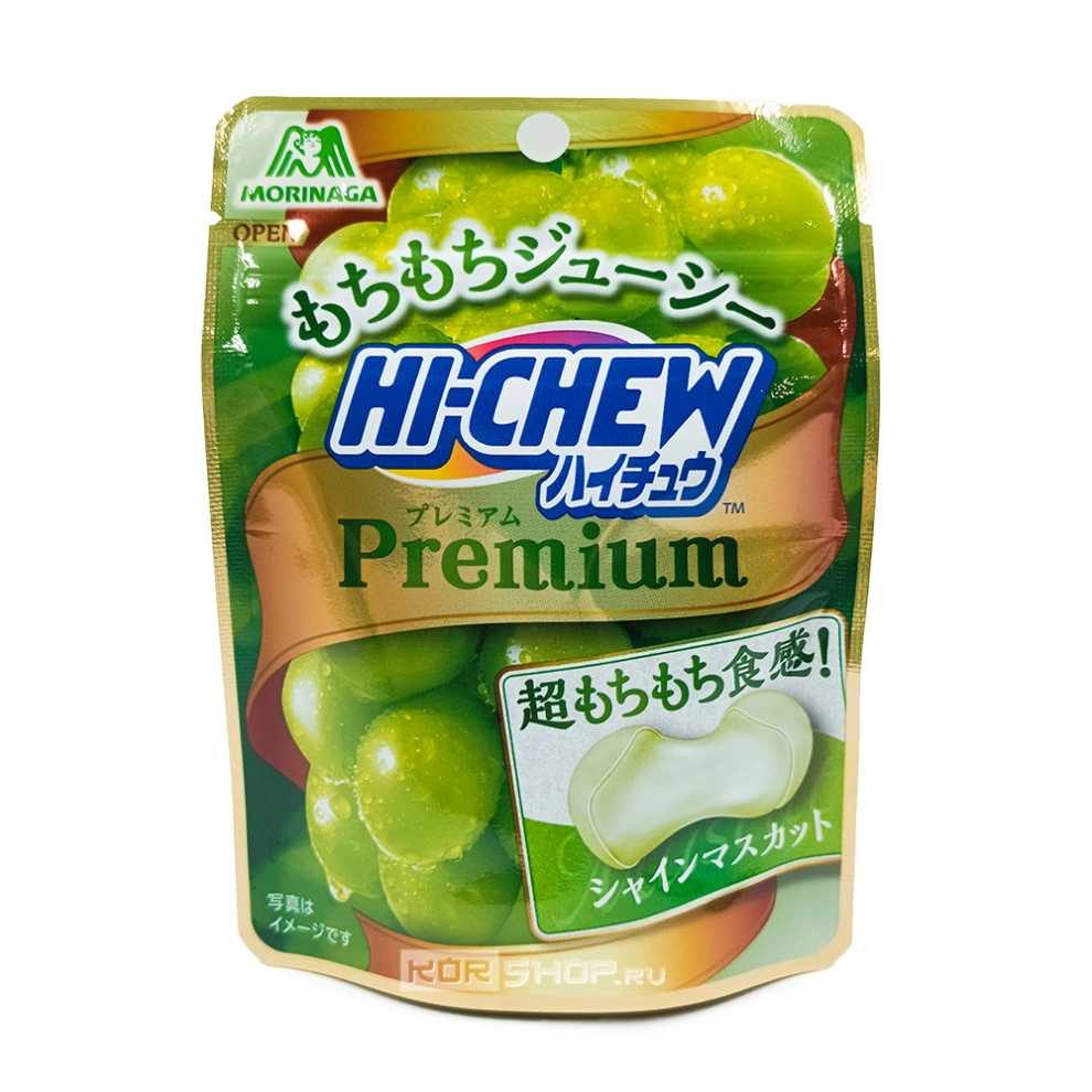 Конфеты жевательные со вкусом муската Hi-Chew Premium Morinaga, Япония, 35 г Конфеты жевательные со вкусом муската Hi-Chew Premium Morinaga, Япония, 35 г