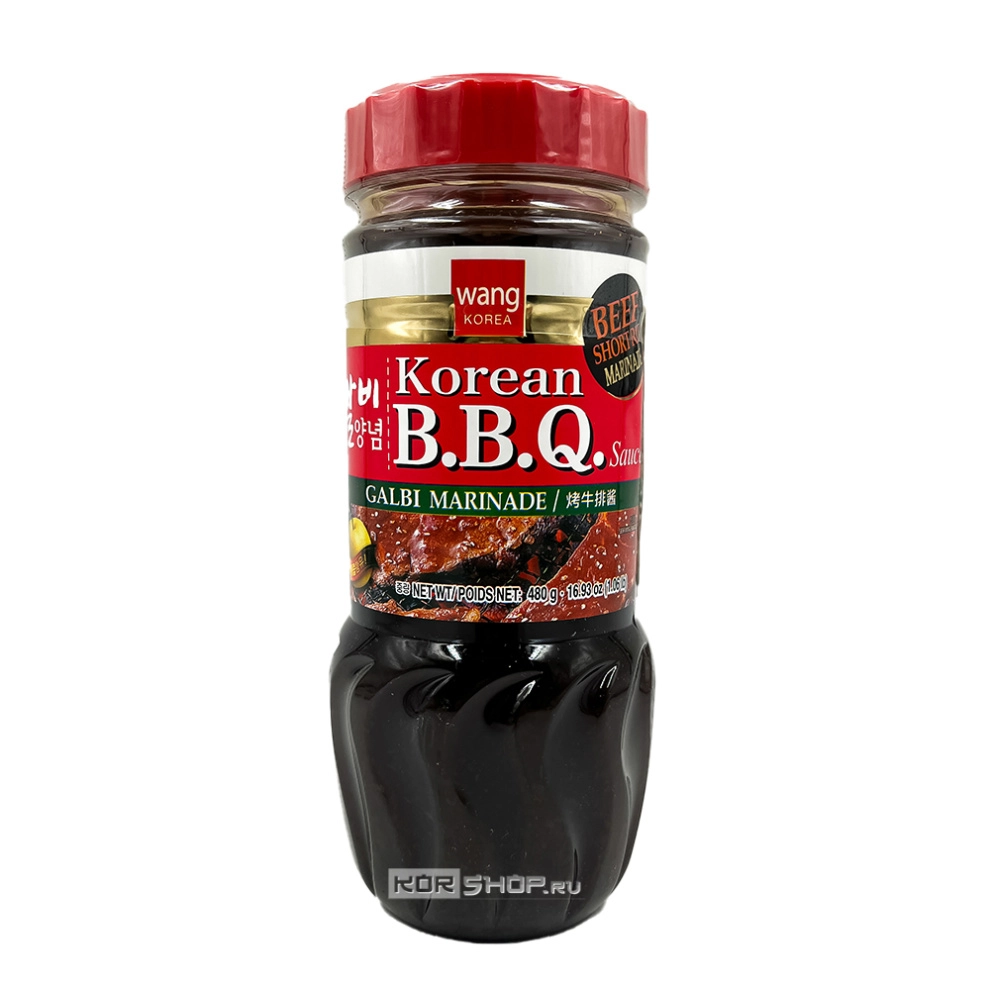 Соус барбекю для ребер Galbi Yangnyum Wang, Корея, 480 г Соус барбекю для ребер Galbi Yangnyum Wang, Корея, 480 г