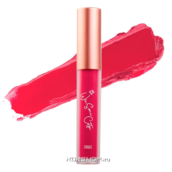 Тинт для губ Winsome Cotton Tint Pekah (WC 07 Berry Macaron/Малиновый сорбет), Корея, 4,5 г