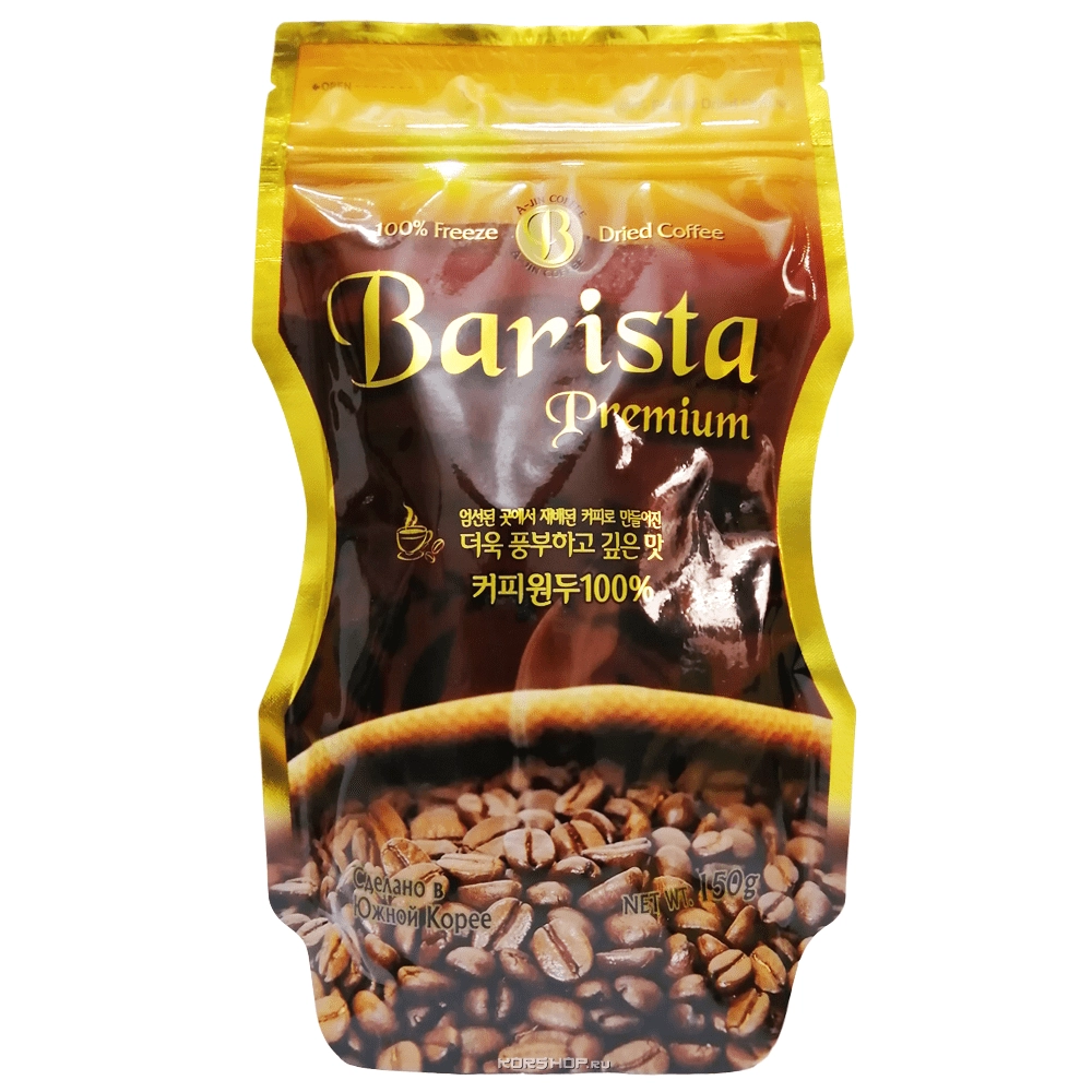 Натуральный сублимированный кофе Premium Barista, Корея, 150 г