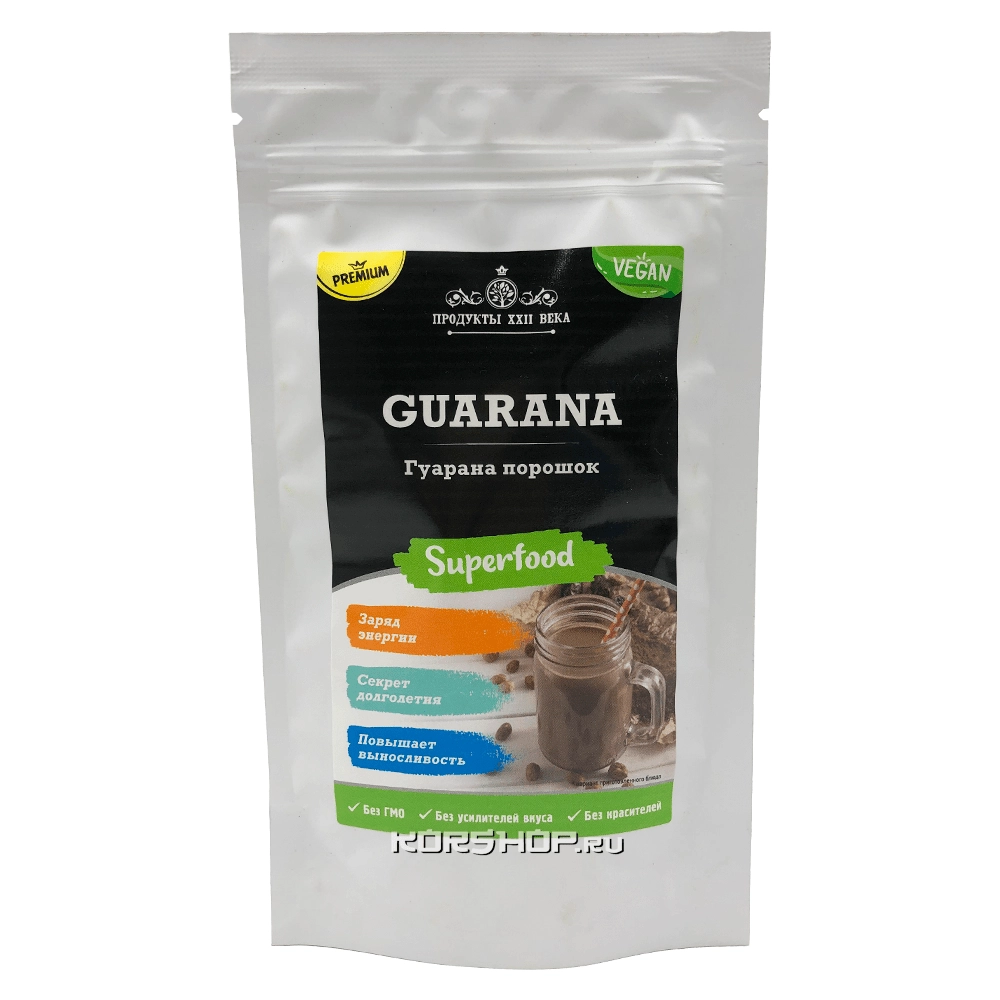 Порошок из гуараны, 50 г