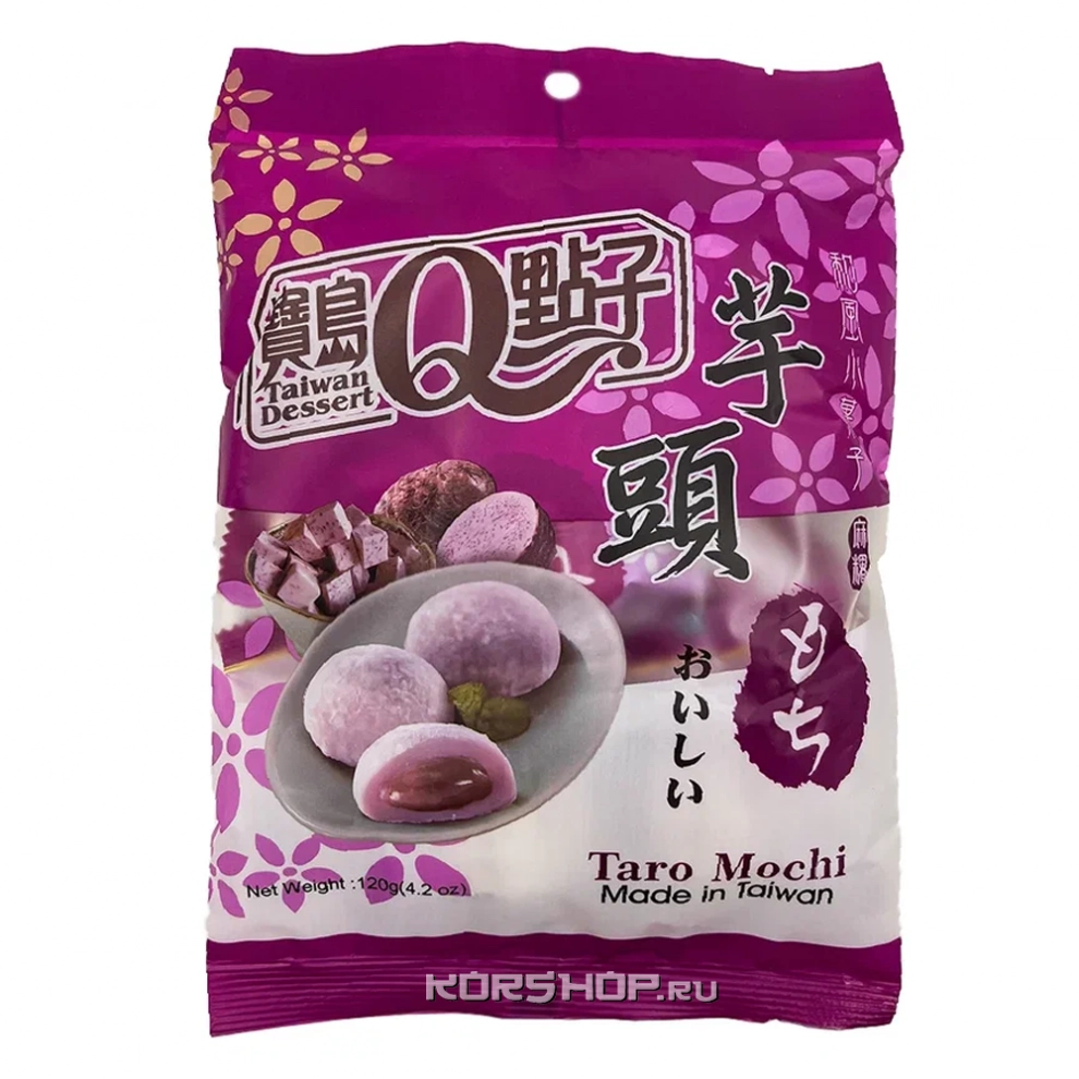 Моти дайфуку с таро Q - idea Royal Family, Тайвань, 120 г