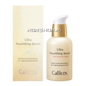 Интенсивно питающая сыворотка с экстрактом слизи улитки Callicos, Корея, 50 мл Интенсивно питающая сыворотка с экстрактом слизи улитки Callicos, Корея, 50 мл