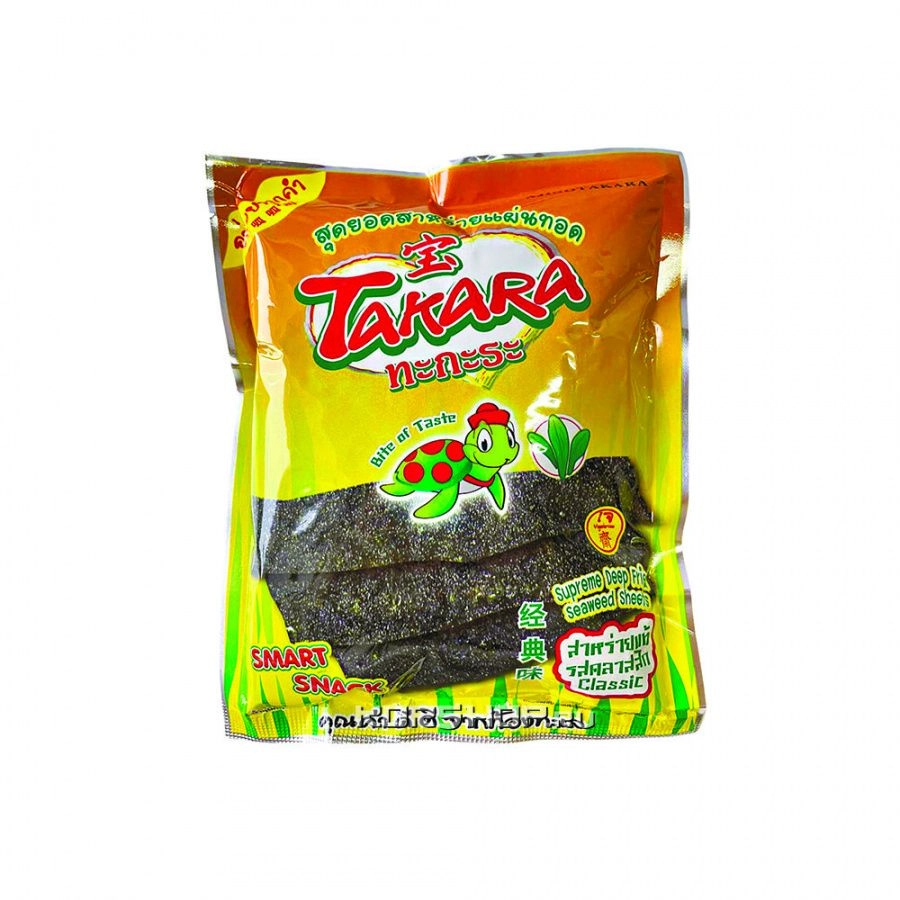 Морская капуста "Классический вкус" Takara, Таиланд 10 г. Морская капуста "Классический вкус" Takara, Таиланд 10 г.