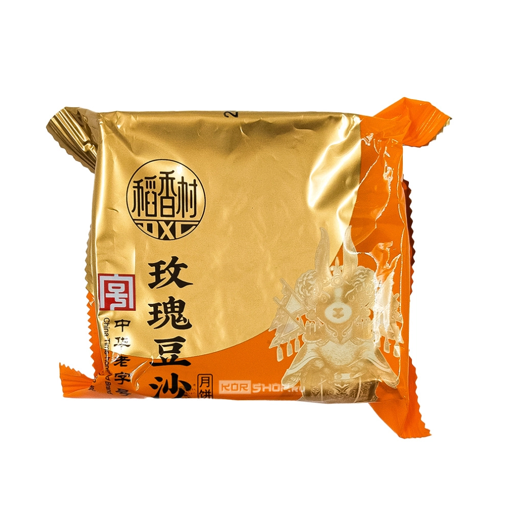 Лунный пряник со вкусом розовой фасоли DaoXiangCun (Китай), 100 г Лунный пряник со вкусом розовой фасоли DaoXiangCun (Китай), 100 г