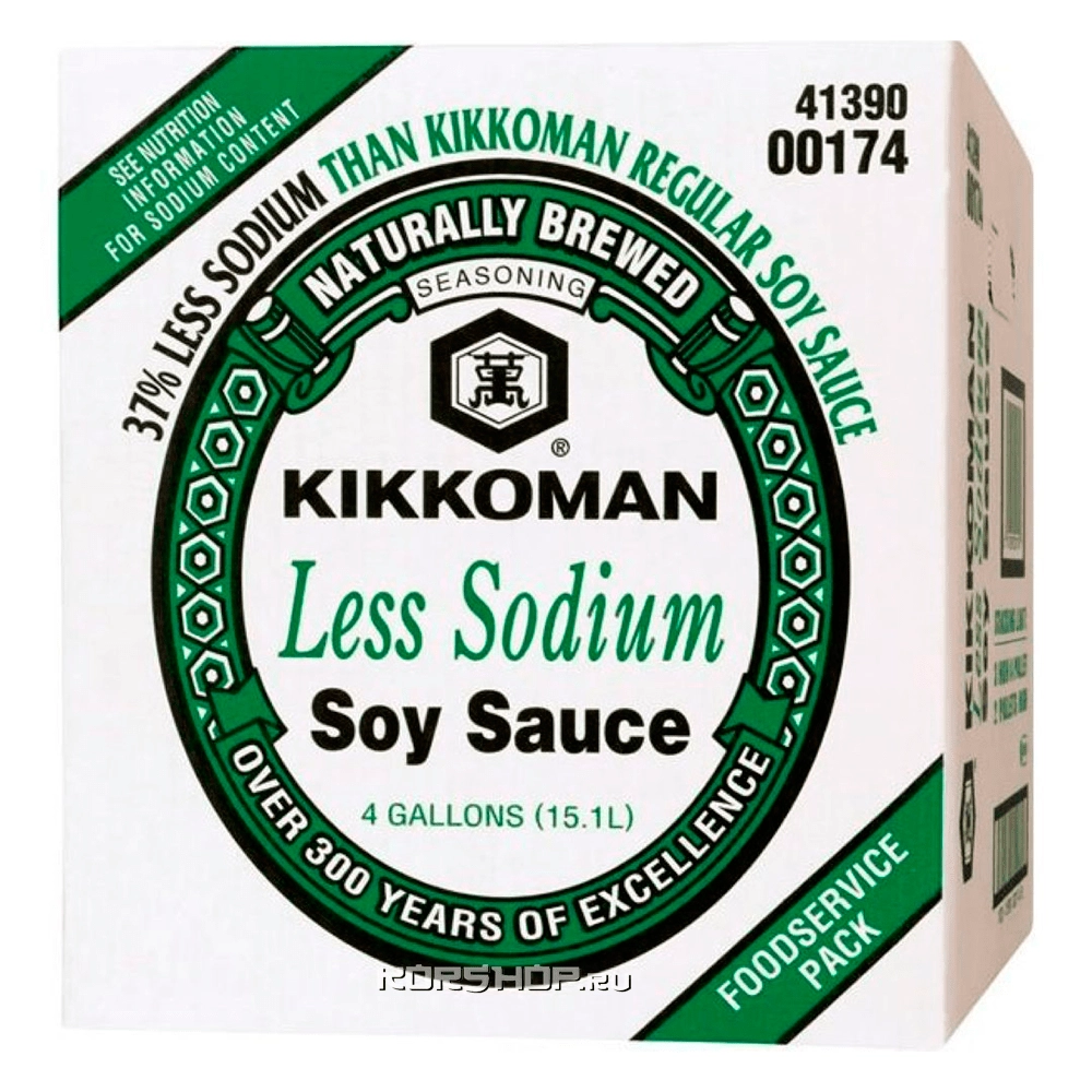 Легкий соевый соус Kikkoman, 15,1 л. Легкий соевый соус Kikkoman, 15,1 л.