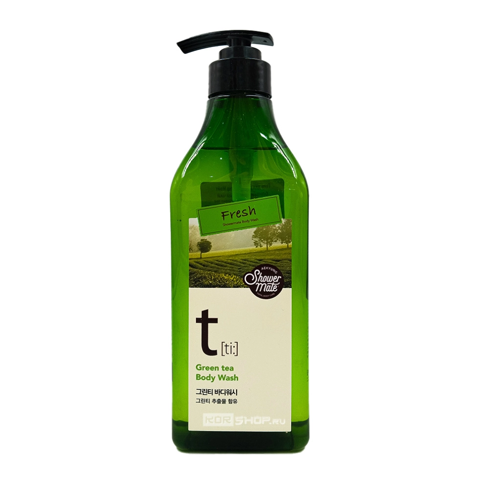 Гель для душа Шауэр Мэйт «Зеленый чай» Kerasys, Корея, 550 г Гель для душа Шауэр Мэйт «Зеленый чай» Kerasys, Корея, 550 г