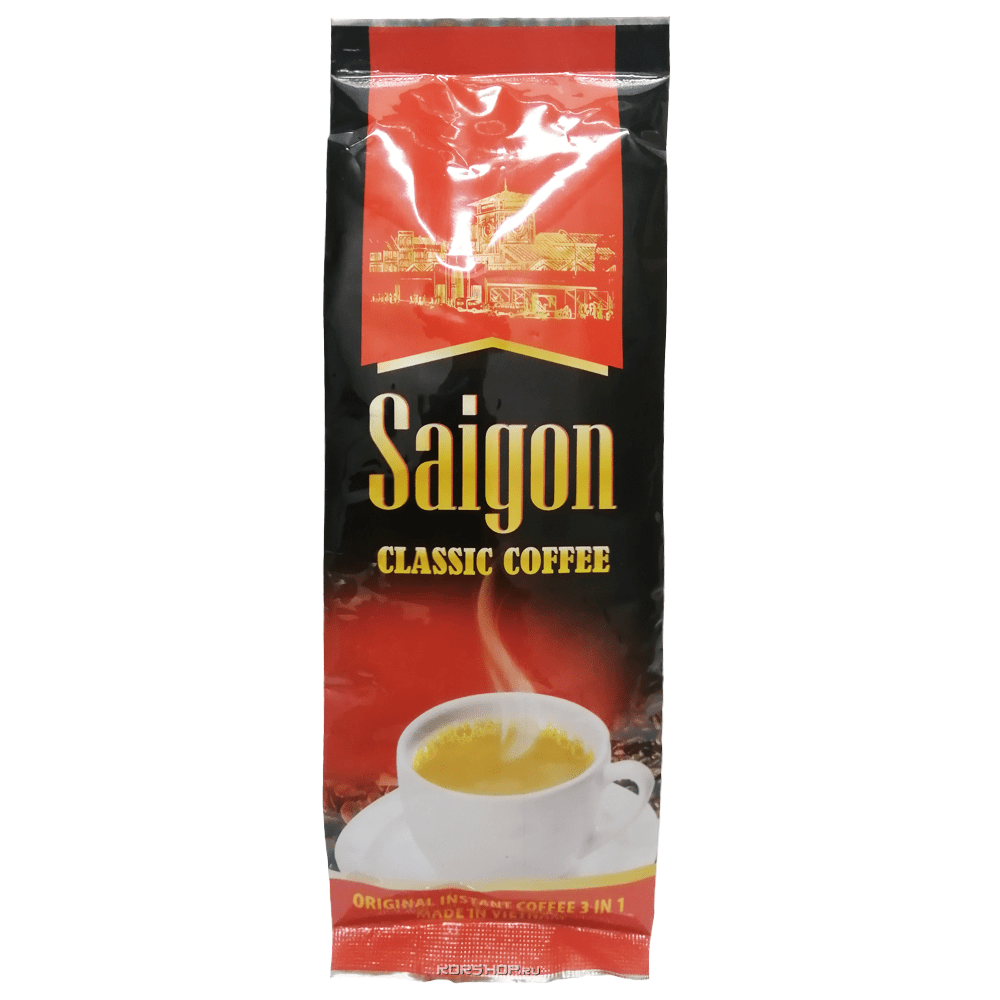 Растворимый кофе 3 в 1 Classic Coffee Saigon, Вьетнам, 250 г