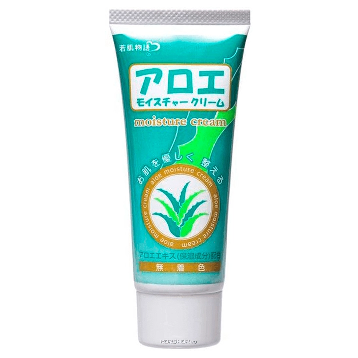 Крем для лица увлажняющий с экстрактом алоэ "Wakahada Monogatari" Kooza, Япония 50 г Крем для лица увлажняющий с экстрактом алоэ "Wakahada Monogatari" Kooza, Япония 50 г