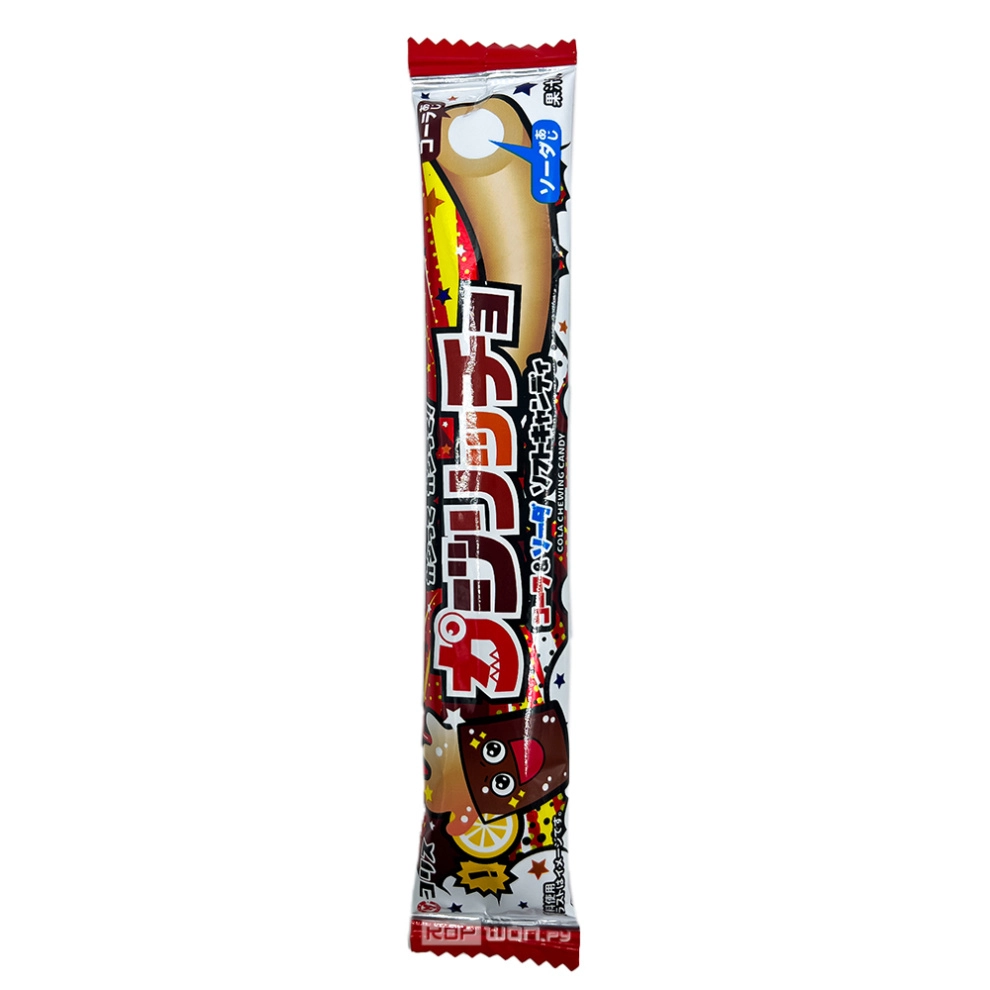 Жевательная конфета Kajiriccho Cola and Soda Soft Candy «Кола и содовая» Coris, Япония, 14,5 г