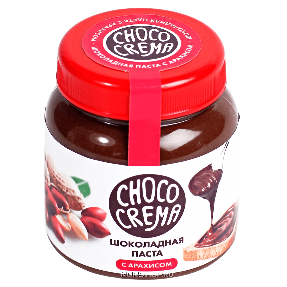 Шоколадно-арахисовая паста Choco Crema, 250 г Шоколадно-арахисовая паста Choco Crema, 250 г
