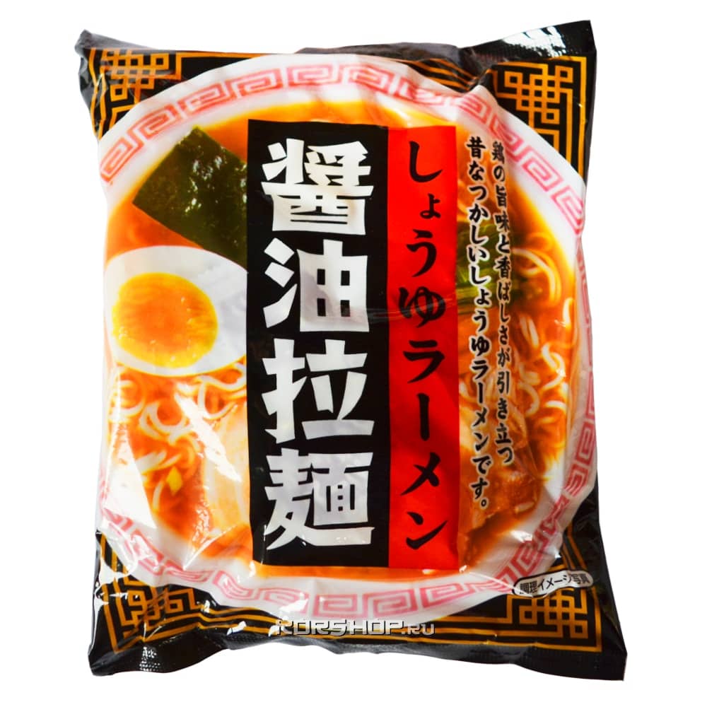 Шою Рамен с бульоном из соевого соуса Noodle with soy soup SUNAOSHI, Япония, 82 г
