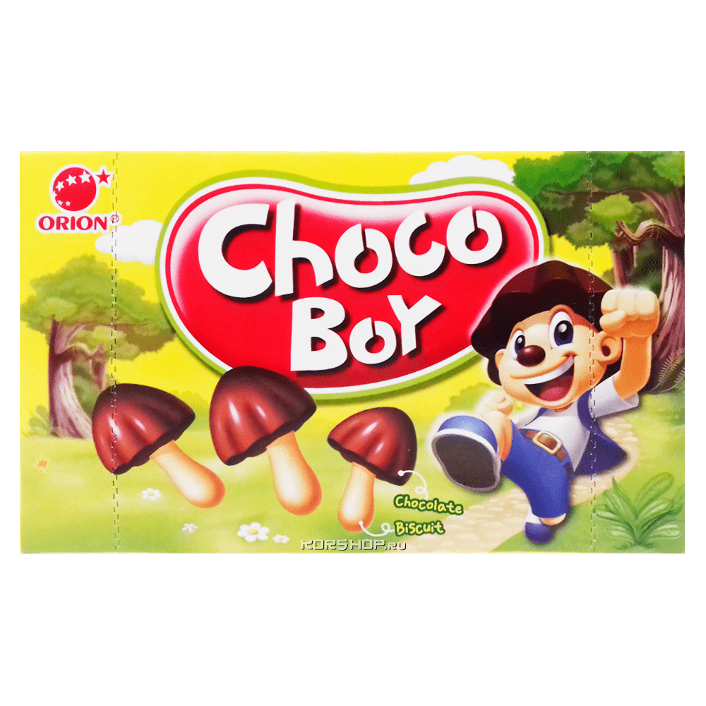 Печенье Choco Boy Orion, Корея, 45 г