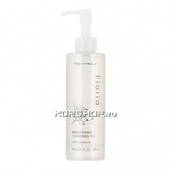 Гидрофильное масло Floria Brightening Cleansing Oil Tony Moly, Корея, 190 мл