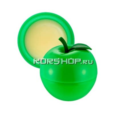 Бальзам для губ с экстрактом зеленого яблока Mini Green Apple Lip Balm Tony Moly, Корея, 7 г