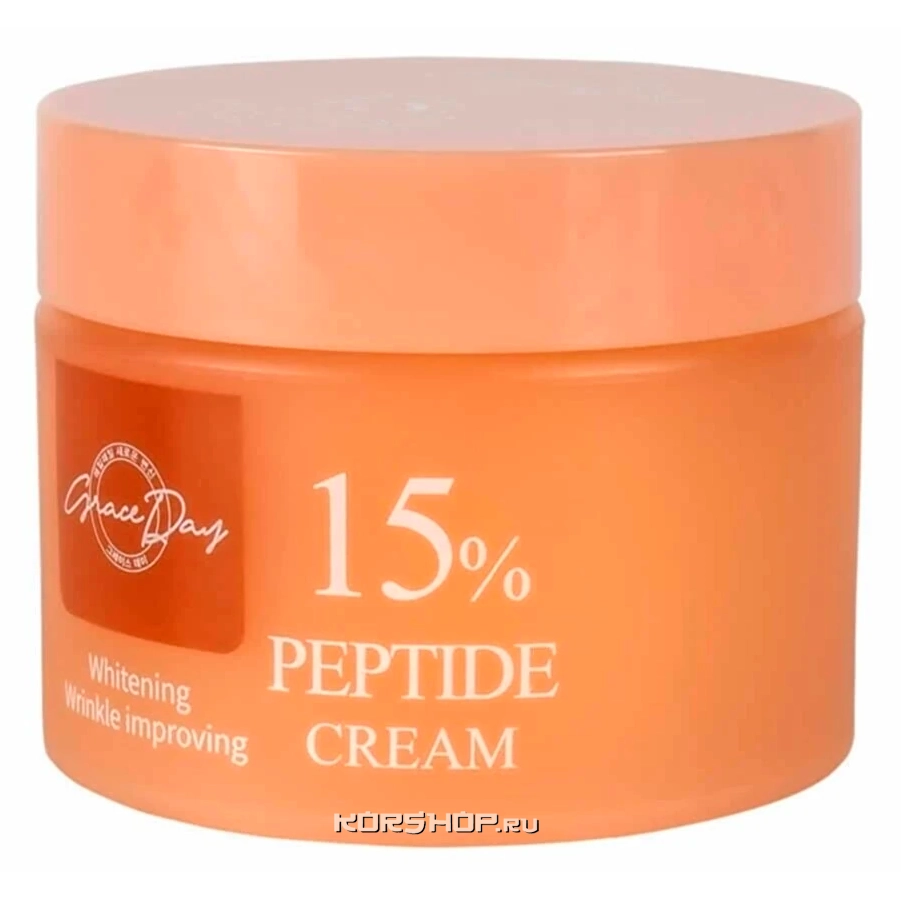 Крем для лица с пептидами Peptide 15% Cream Grace Day, Корея, 50 мл