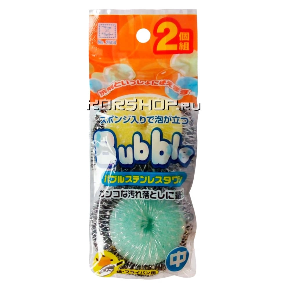 Мочалка для мытья посуды со стальным кантом Kokubo, Япония Мочалка для мытья посуды со стальным кантом Kokubo, Япония