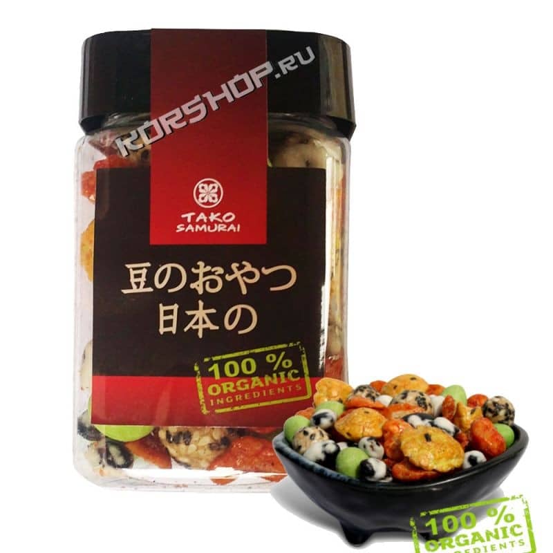 Японский бобовый микс ТАКО Самурай (5 вкусов) 110 г...