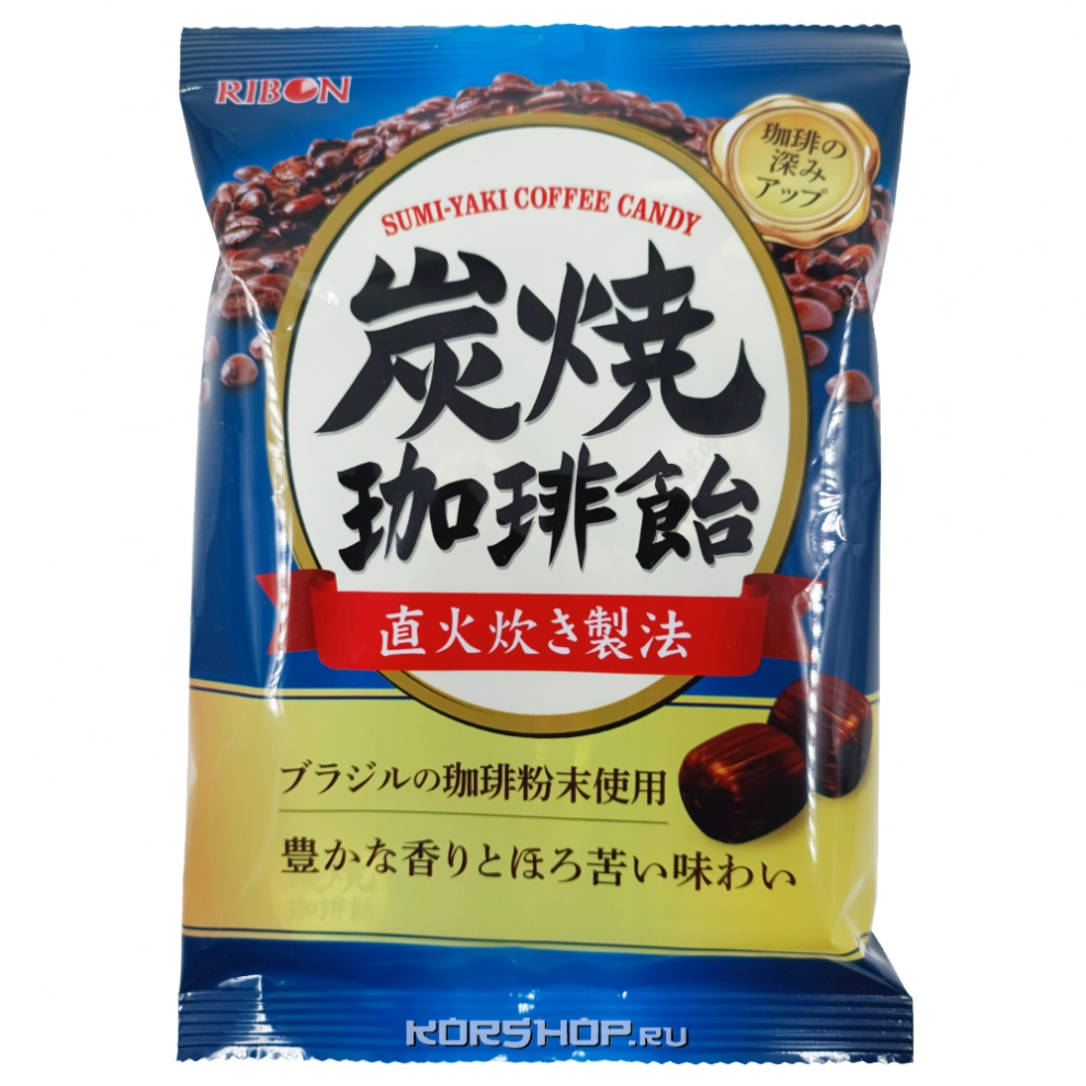 Кофейная карамель Ribon, Япония, 100 г