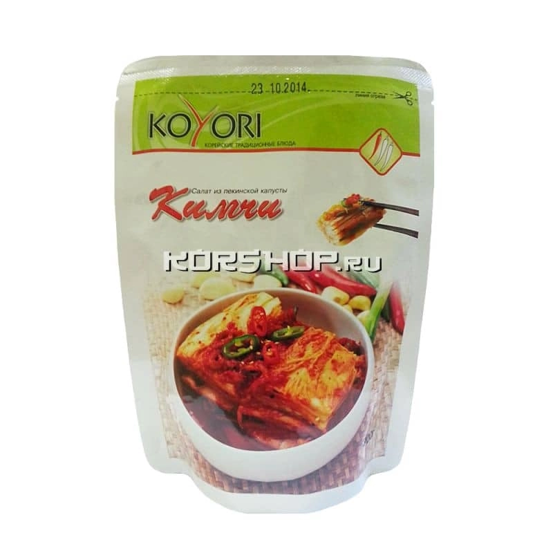 Кимчи - салат из пекинской капусты Koyori (слабоострый), 300 г. Срок до 27.09.2025.
