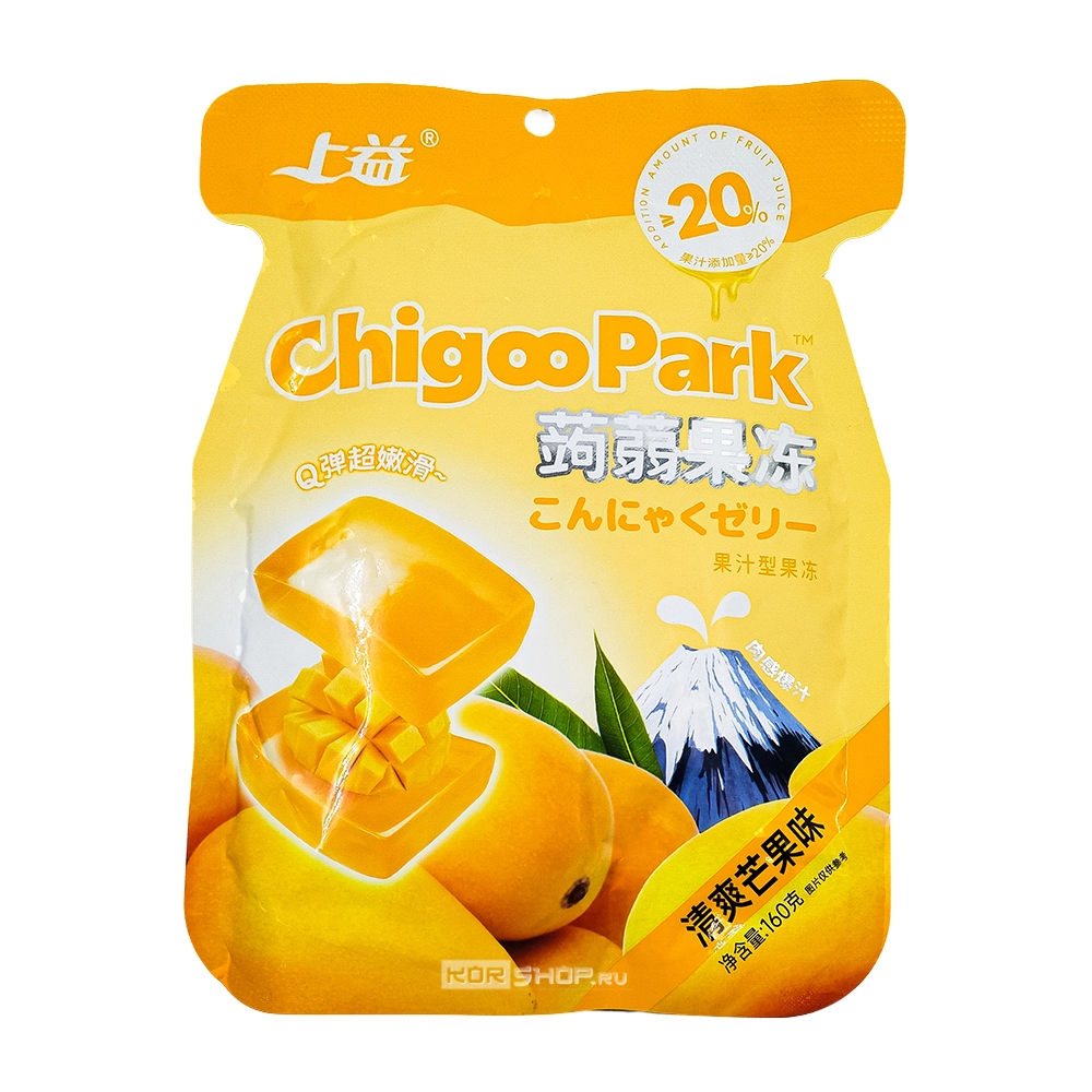 Желейные конфеты с манговым вкусом Shang Yi, Китай, 160 г Желейные конфеты с манговым вкусом Shang Yi, Китай, 160 г