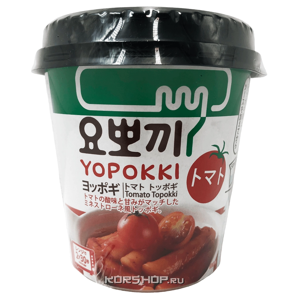 Рисовые клецки в томатном соусе Yopokki, Корея, 120 г