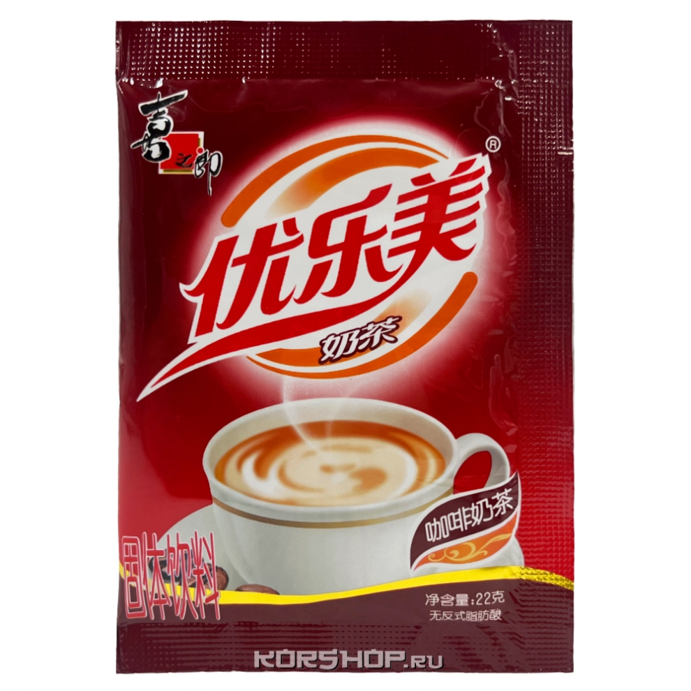 Сухой напиток со вкусом кофе Youlemei Xizhilang, Китай, 22 г Сухой напиток со вкусом кофе Youlemei Xizhilang, Китай, 22 г