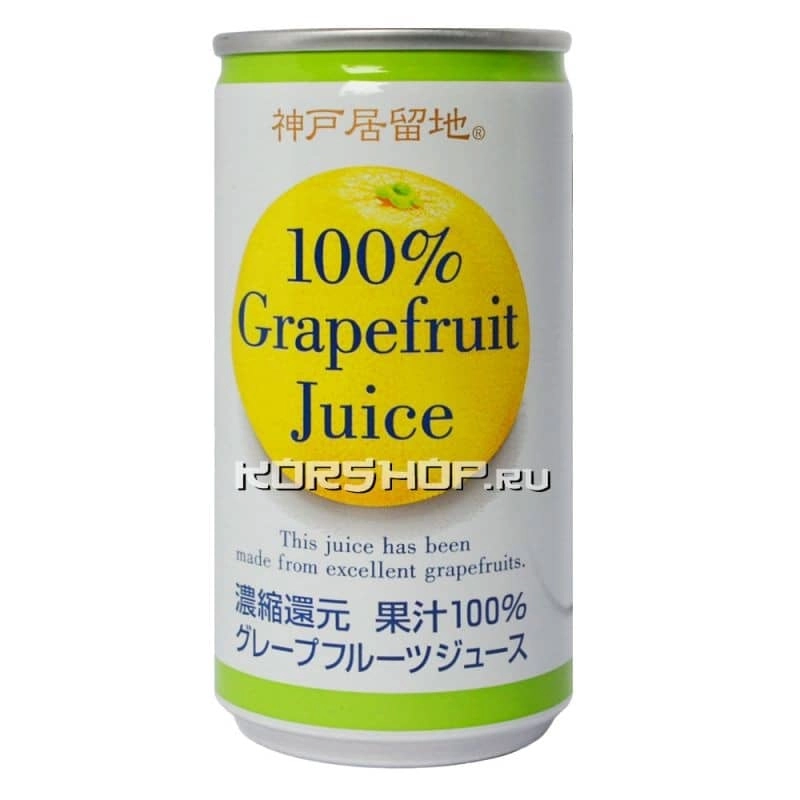 Натуральный грейпфрутовый сок, Япония, 185 г. Натуральный грейпфрутовый сок, Япония, 185 г.