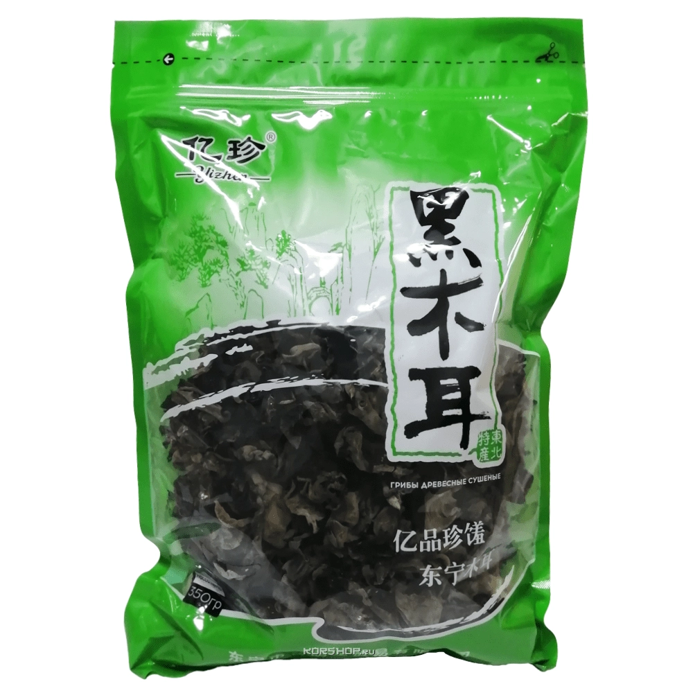 Сушеные древесные грибы Моэр, Китай, 350 г Сушеные древесные грибы Моэр, Китай, 350 г