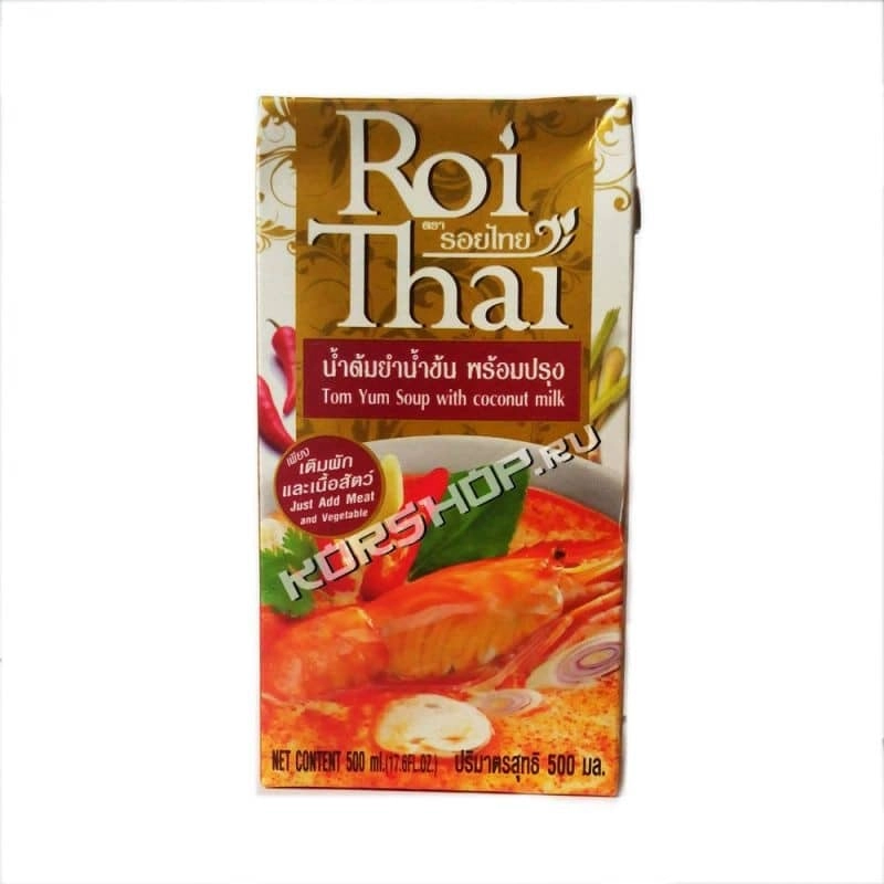 Суп Том Ям с кокосовым молоком Roi Thai 500 мл...