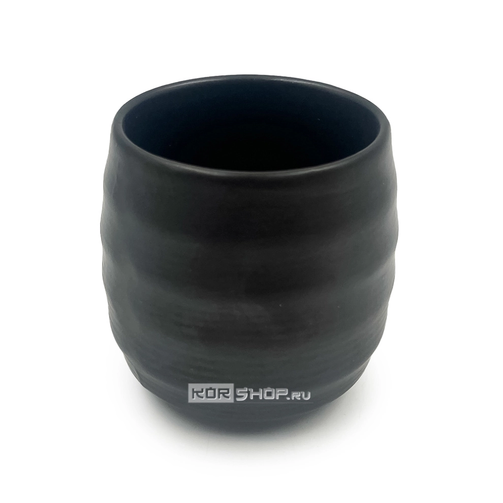 Чайная чашка (юноми) черная, 140 мл