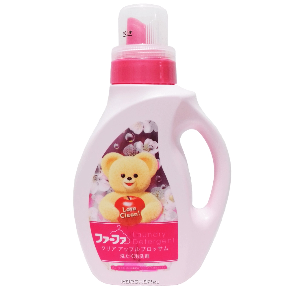 Средство для стирки детских вещей с яблочно-цветочным ароматом Clear Apple Blossom NS FaFa, Япония, 1 кг Средство для стирки детских вещей с яблочно-цветочным ароматом Clear Apple Blossom NS FaFa, Япония, 1 кг