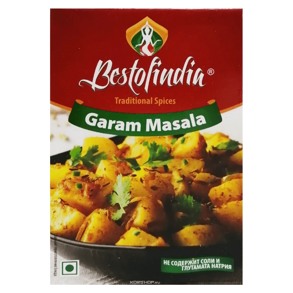Универсальная смесь специй Гарам Масала Bestofindia, Индия, 100 г Универсальная смесь специй Гарам Масала Bestofindia, Индия, 100 г