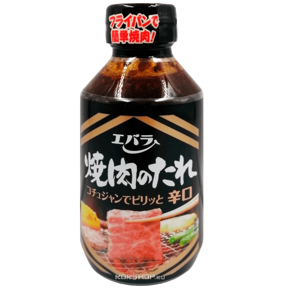 Острый соевый соус маринад для жареного мяса Ebara, Япония, 300 г Острый соевый соус маринад для жареного мяса Ebara, Япония, 300 г