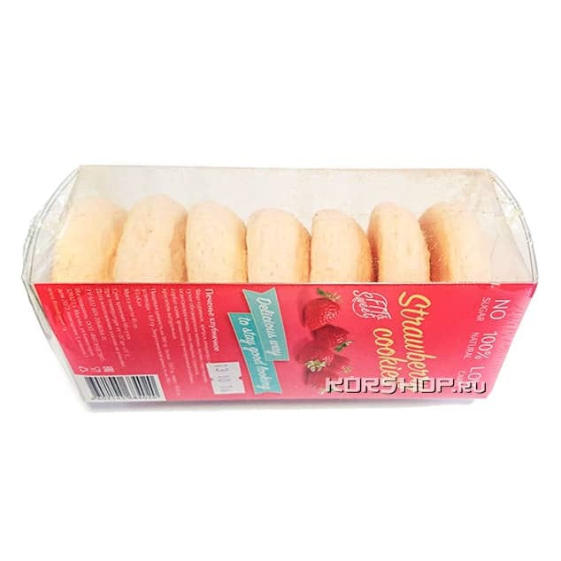 Клубничное печенье Fit and Sweet, 45 г
