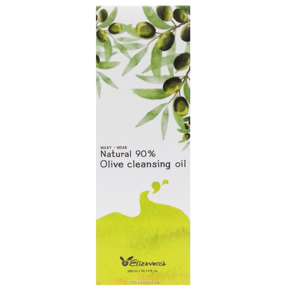 Гидрофильное масло на основе оливкового Elizavecca, Корея, 300 мл