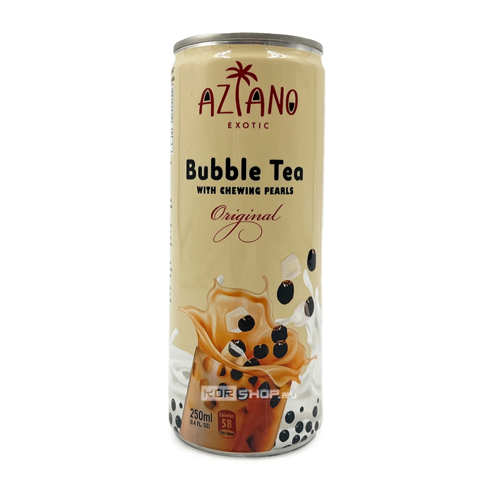 Напиток молочный чай Бабл Ти «Классический» Original Bubble Tea Aziano, Вьетнам, 250 мл