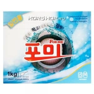 Стиральный порошок For me, Корея, 1 кг,