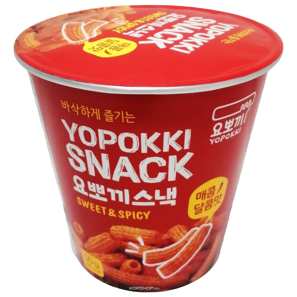 Сладко-острые снеки Yopokki, Корея, 50 г