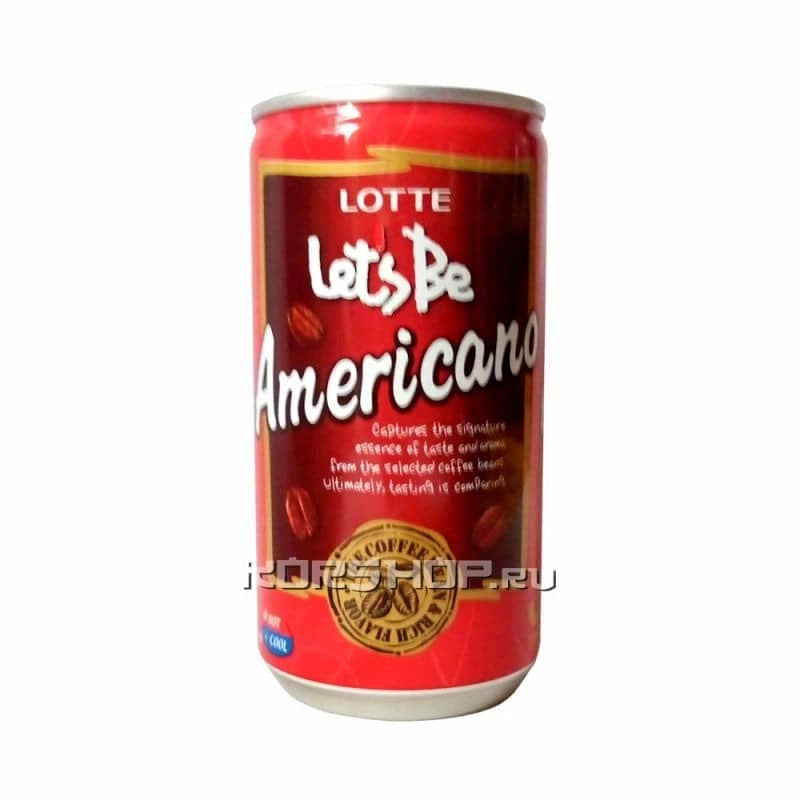 Кофейный напиток Летс Би Американо (Let’s Be Americano), Лотте 240 мл Кофейный напиток Летс Би Американо (Let’s Be Americano), Лотте 240 мл