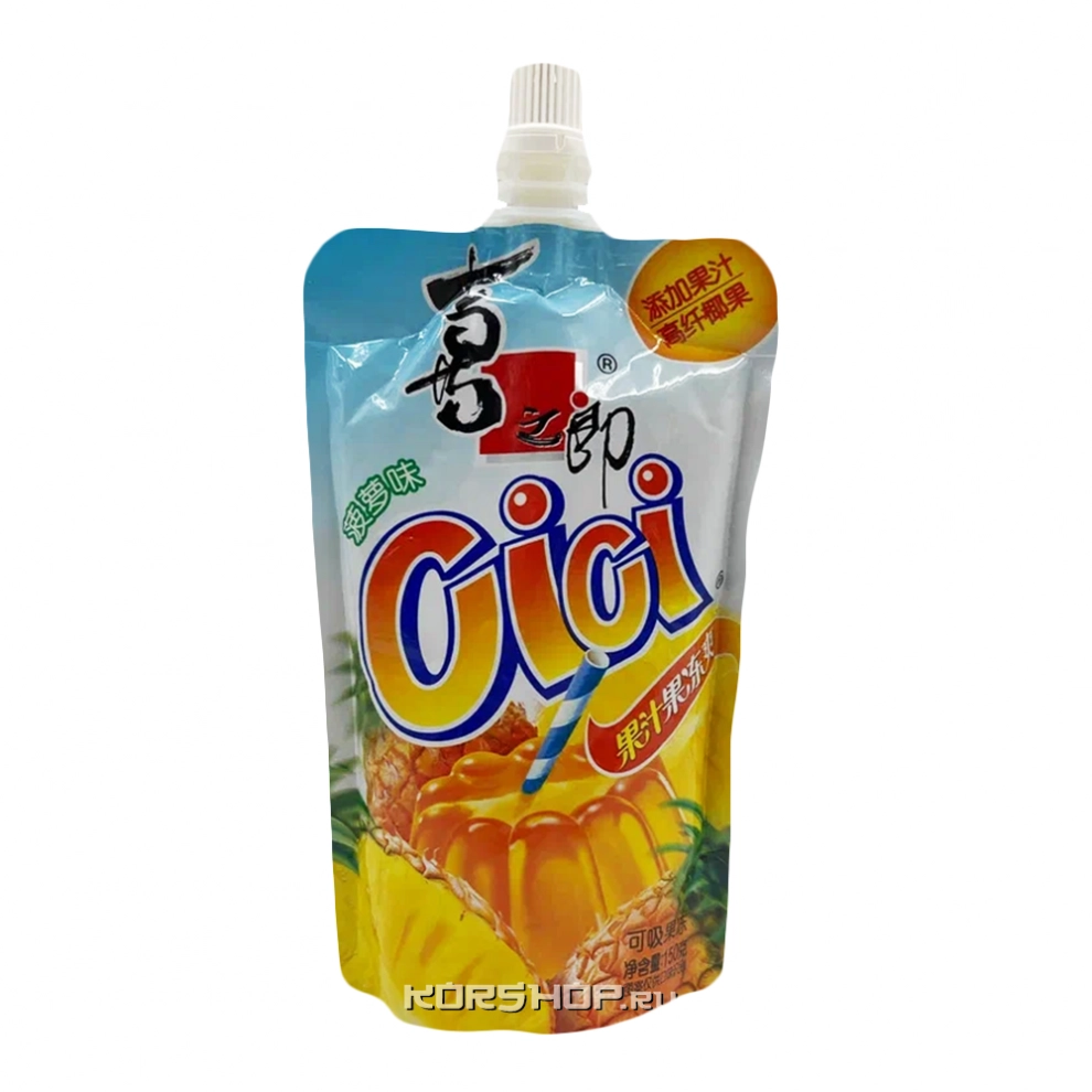 Питьевое желе со вкусом ананаса Xizhilang, Китай, 150 г