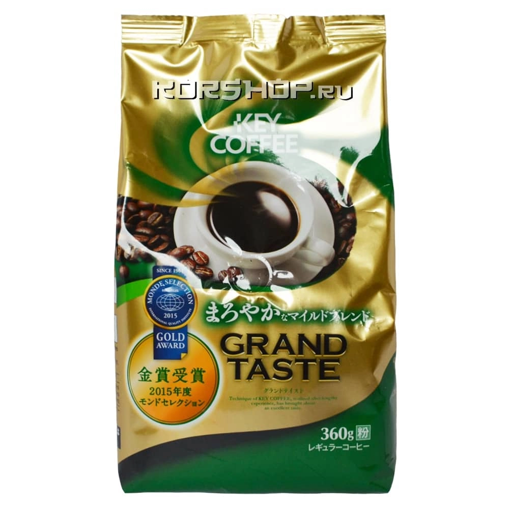 Кофе молотый натуральный «Килиманджаро» Key Coffee, Япония, 330 г, Кофе молотый натуральный «Килиманджаро» Key Coffee, Япония, 330 г,