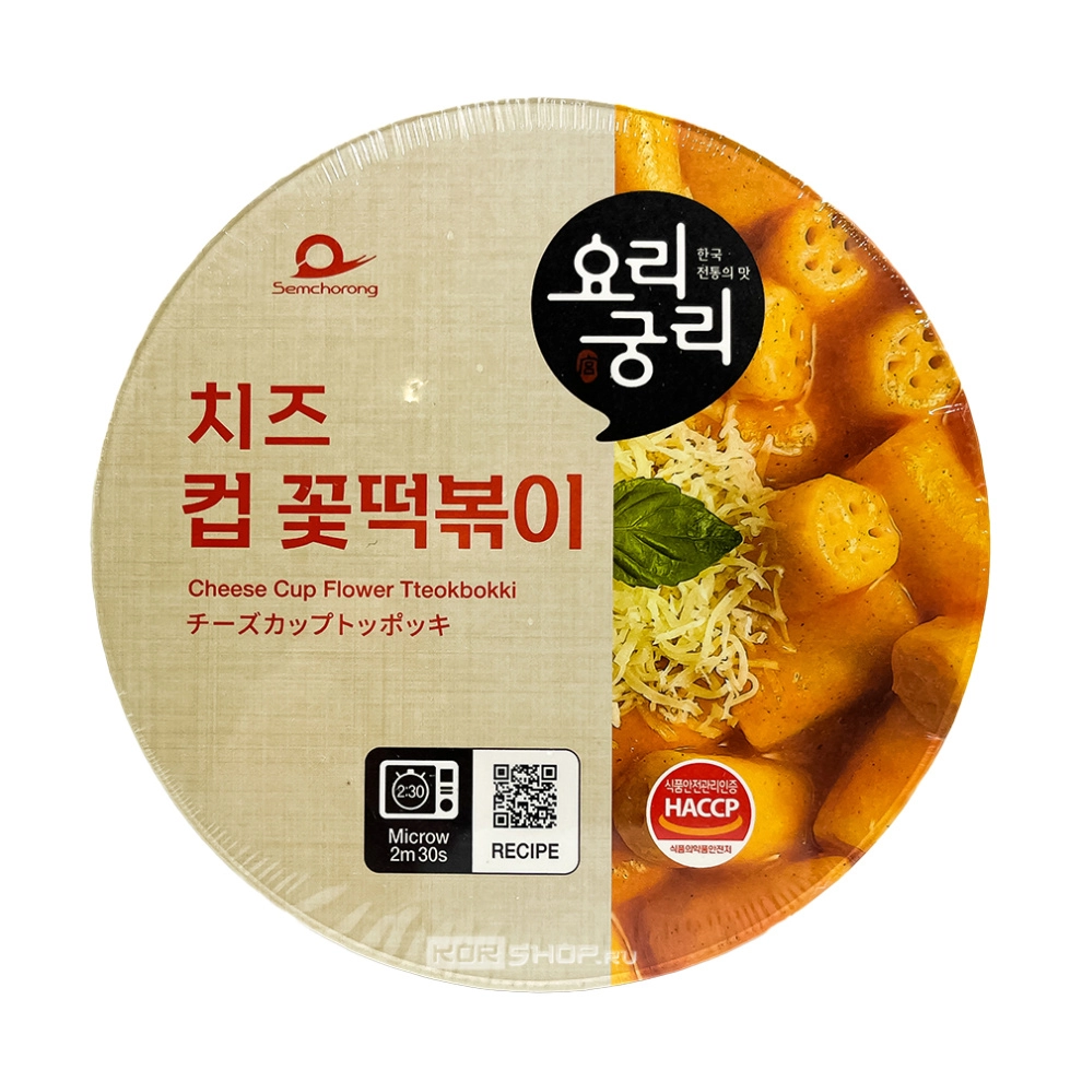 Токпокки со вкусом сыра Yorigoongri, Корея, 140 г Токпокки со вкусом сыра Yorigoongri, Корея, 140 г