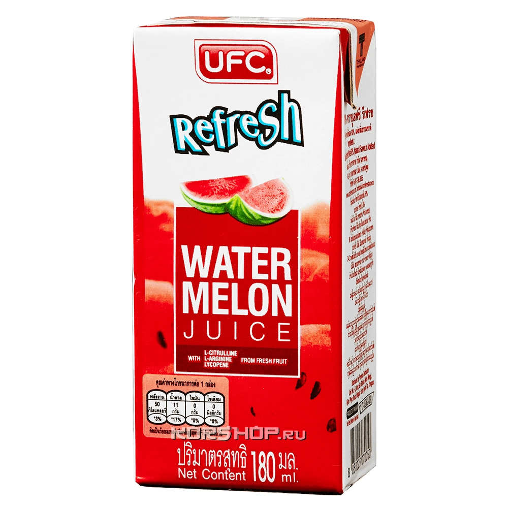 Арбузная вода Refresh UFC, Таиланд, 180 мл. Арбузная вода Refresh UFC, Таиланд, 180 мл.
