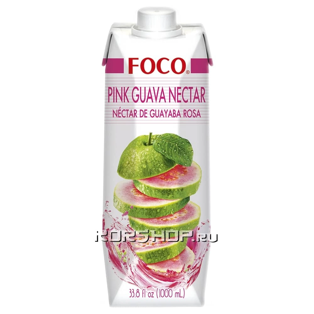 Нектар розовой гуавы Foco, Вьетнам, 1000 мл Нектар розовой гуавы Foco, Вьетнам, 1000 мл